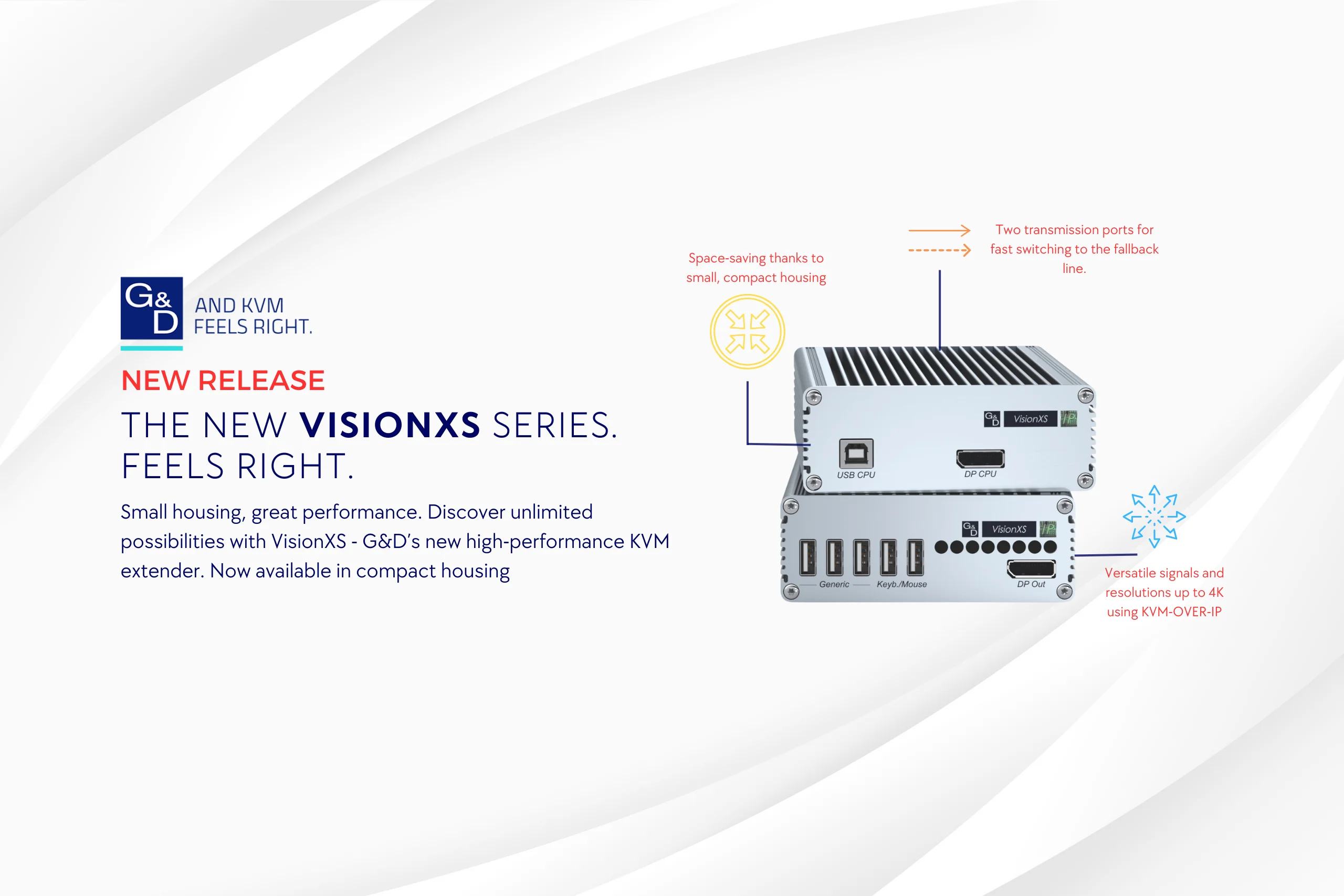 G&D VisionXS KVM Extender