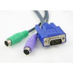 Adder VKVM-0.5M (VKVM-0.5M) — TRICOAX Keyboard,Video,Mouse M-M CABLE 0.5 mtr