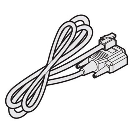 Cat6 Ethernet cable connector with RJ45 ends, 2 meter length for data centre networking