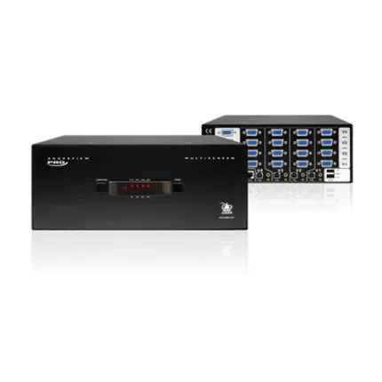 Adder Adder ADDERView 4 PRO VGA Video & Peripheral Switch (Four Video Heads) (AV4PRO-VGA-QUAD) (AV4PRO-VGA-QUAD) — Adder AV4PRO-VGA-QUAD Key Features Control Four Computers with One Mouse Supports Fou