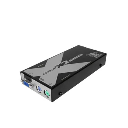 Adder Adder ADDERLink X2 Silver, CAT6 KVM Extender (Dual Access) w/RS232 (X2-DA-SILVER) (X2-DA-SILVER) — The ADDERLink X2-Silver, (part of the ADDERLink X Series range), extends very high quality vide