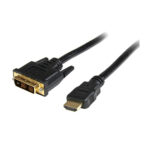 Raritan D4CBL-DVI-HDMI (D4CBL-DVI-HDMI) — 6 ft DVI to HDMI cable to connect DKX4-101 to a server with up to 1920×1200 DVI video. No audio.