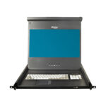Raritan T1700-LED (T1700-LED) — Industrial 17″ LED backlit LCD KVM console with DVI/VGA, keyboard, touchpad, 1920 x 1080 resolution…