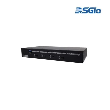 Adder DSGIO 4 Ports KM (USB) Switch with USB HID, USB 3.0, Audio and Hotkey Switching, and Mouse Roaming function(KMS-U304) () — 4 Ports KM (USB) Switch with USB HID, USB 3.0, Audio and Hotkey Switchi