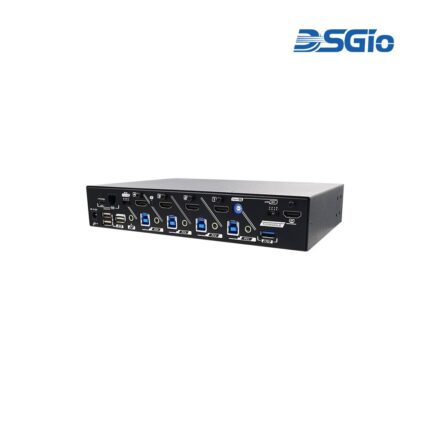 4-Port 4K60 HDMI KVM Multiview Switch, Quad/PIP/PBP