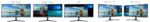 4-Port 4K60 DisplayPort KVM Multiview Switch, Quad/PIP/PBP