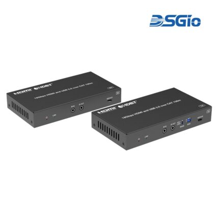 4K60 HDMI HDBaseT 3.0 Extender with 2-Way IR, RS-232, USB 2.0, 100m