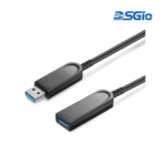 USB 3.0 10Gbps Type-A to Type-A Female Active Optical Cable