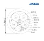 USB 3.0 10Gbps Type-A to Type-A Female Active Optical Cable