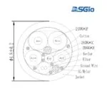 USB 3.0 10Gbps Type-A to Type-A Female Active Optical Cable