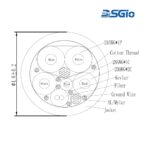 USB 3.0 10Gbps Type-A to Type-B Active Optical Cable