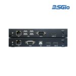 4K30 Single Head HDMI IP KVM Extender over CATx With Local Out