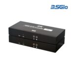 4K30 Single Head HDMI IP KVM Extender over CATx With Local Out