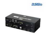 4K30 Single Head HDMI IP KVM Extender over CATx With Local Out