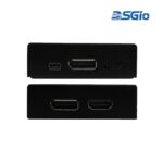 4K60 DisplayPort EDID/HDCP Feeder, 1 DP & 1 HDMI Output