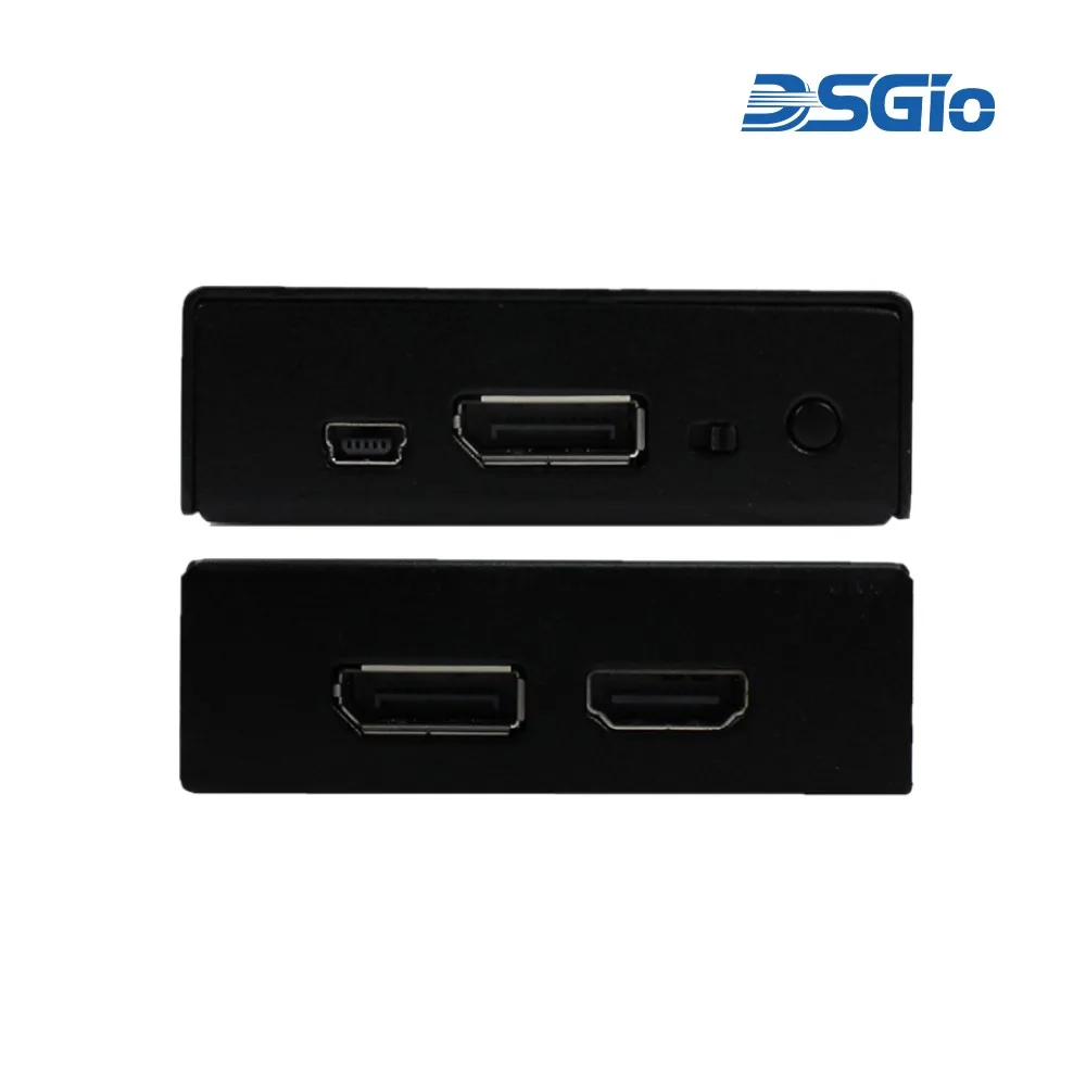 4K60 DisplayPort EDID/HDCP Feeder, 1 DP & 1 HDMI Output