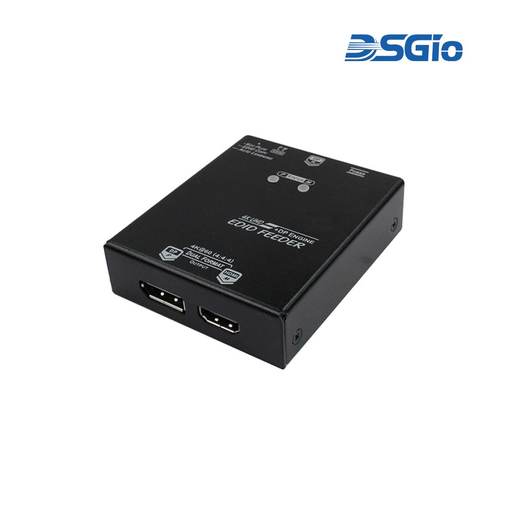 4-241126134115123-1.jpg 4K60 DisplayPort EDID/HDCP Feeder, 1 DP & 1 HDMI Output