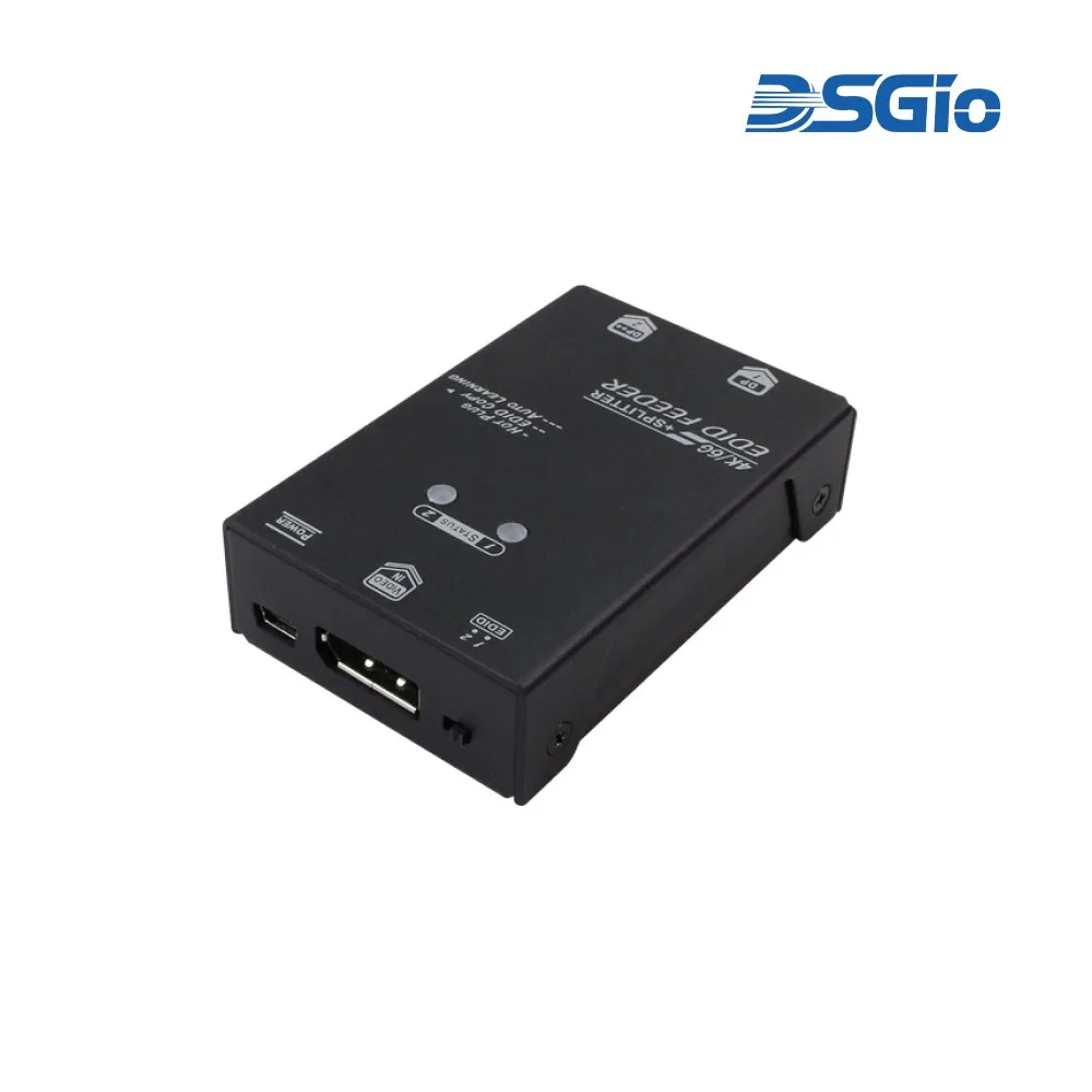 4K60 DisplayPort EDID/HDCP Feeder, 2 DP Output