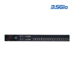 1U Rackmount KVM Switch over CATx, 2-User 16-Port