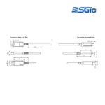 USB 3.1 10Gbps Type-A to Type-C Active Optical Cable