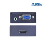 VGA to HDMI Converter with Audio