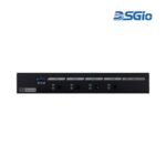 4-Port KM Switch with USB 3.0, USB Audio, Mouse Roaming