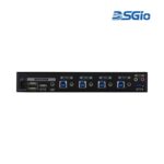 4-Port KM Switch with USB 3.0, USB Audio, Mouse Roaming