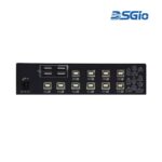 10-Port KM Switch with USB HID, Mouse Roaming