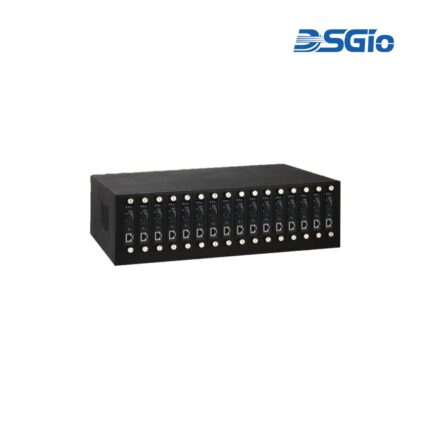 16-Slot Media Converter Chassis with Redundant PSU
