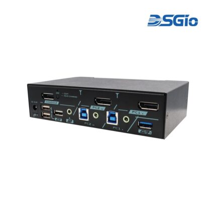 2-Port 4K60 DisplayPort KVM Switch with USB 3.0