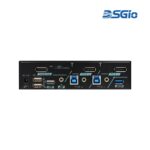 2-Port 4K60 DisplayPort KVM Switch with USB 3.0