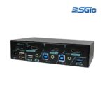 2-Port 4K60 HDMI KVM Switch with USB 3.0
