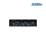 2-Port 4K60 HDMI KVM Switch with USB 3.0
