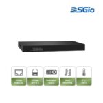 L2+ Managed Switch, 24x GbE RJ45 + 4x SFP+, Redundant PSU