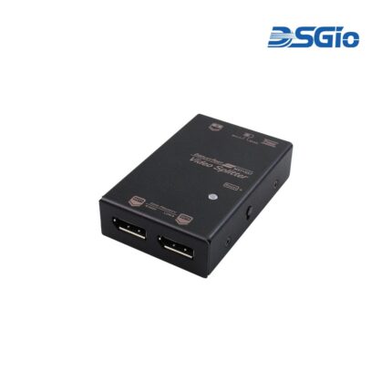 4K60 DisplayPort Splitter 1-In 2-Out with MST