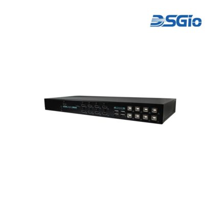 8-Port 4K30 HDMI KVM Switch with Push Button/Hotkey Control
