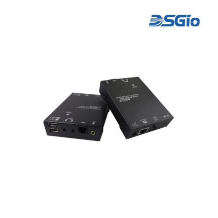 1080P HDMI KVM Extender over CATx with SPK Out, 2-Way IR