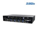 4-Port 4K60 DisplayPort KVM Switch with Seamless Switching, Scaler