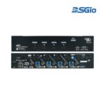 4-Port HDMI 2.0 KVM Switch with Seamless Switching, Scaler