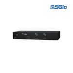 2-Port 8K DisplayPort 1.4 Video Switch with Serial, IR, Push Button