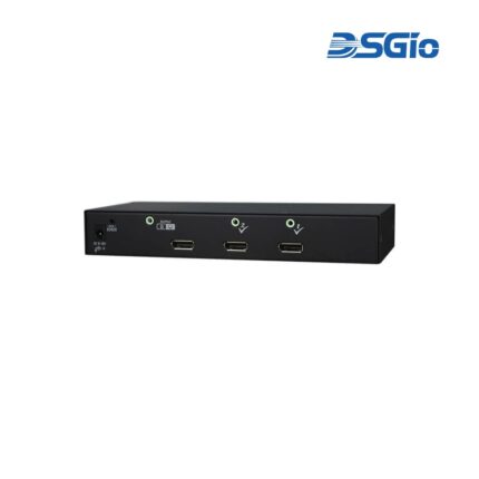 2-Port 8K DisplayPort 1.4 Video Switch with Serial, IR, Push Button