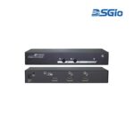 2-Port 8K DisplayPort 1.4 Video Switch with Serial, IR, Push Button
