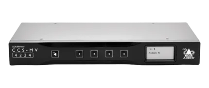 Adder ADDERView 4 port DPHDMI to HDMI multi-viewer switch (CCS-MV4224) (CCS-MV4224) — ADDERView® CCS-MV 4224 Multi-Viewer – CCS-MV4224 – Command and control multi-viewer switch for…