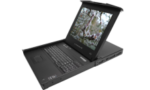 Adder AdderView RackDrawer 19" Screen, Integrated 16 port CatX1000 KVM Switch UK Keyboard (RD1916XX) (RD1916XX) — ADDERView® RDX 1000 — 1U rack-mounted KVM drawer with 19″ Samsung SXGA LCD panel. Inte