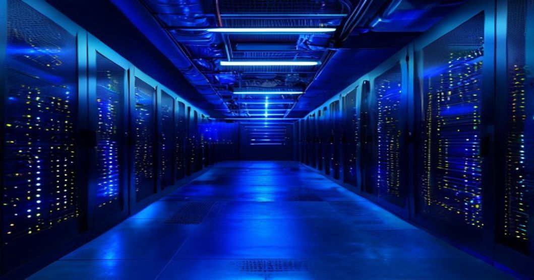 Data centre illustration — data center heat recovery