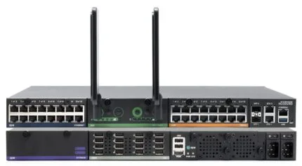 ZPE Systems Nodegrid Serial Console Plus (ZPE-NSCP-T96R-STND-DAC-W5-4G-GW) (ZPE-NSCP-T96R-STND-DAC-W5-4G-GW) — ZPE Nodegrid Serial Console Plus. 96x RJ45 Serial rolled, 2x GbE, 2x SFP+, 4-Core CPU, 4G