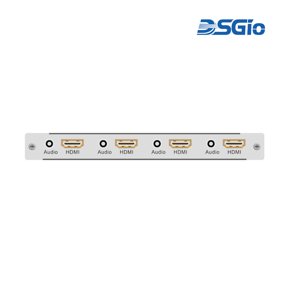 sc-i-4ha-product SC-I-4HA Input Card - 4 Ch HDMI + 4 Ch 3.5mm Audio