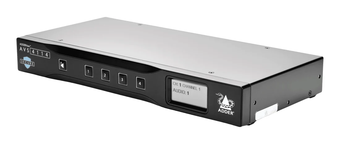 Adder AVS-4114 4K secure KVM switch