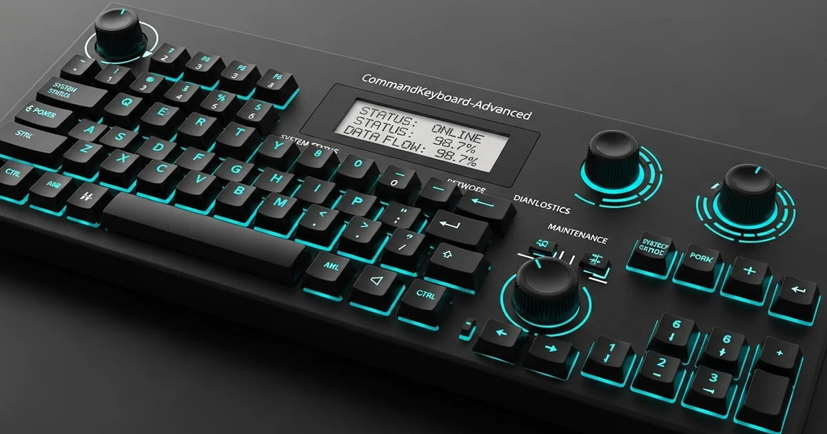 Offline control at the operator desk: the G&D and VuWall CommandKeyboard-Advanced — Enova Technologies