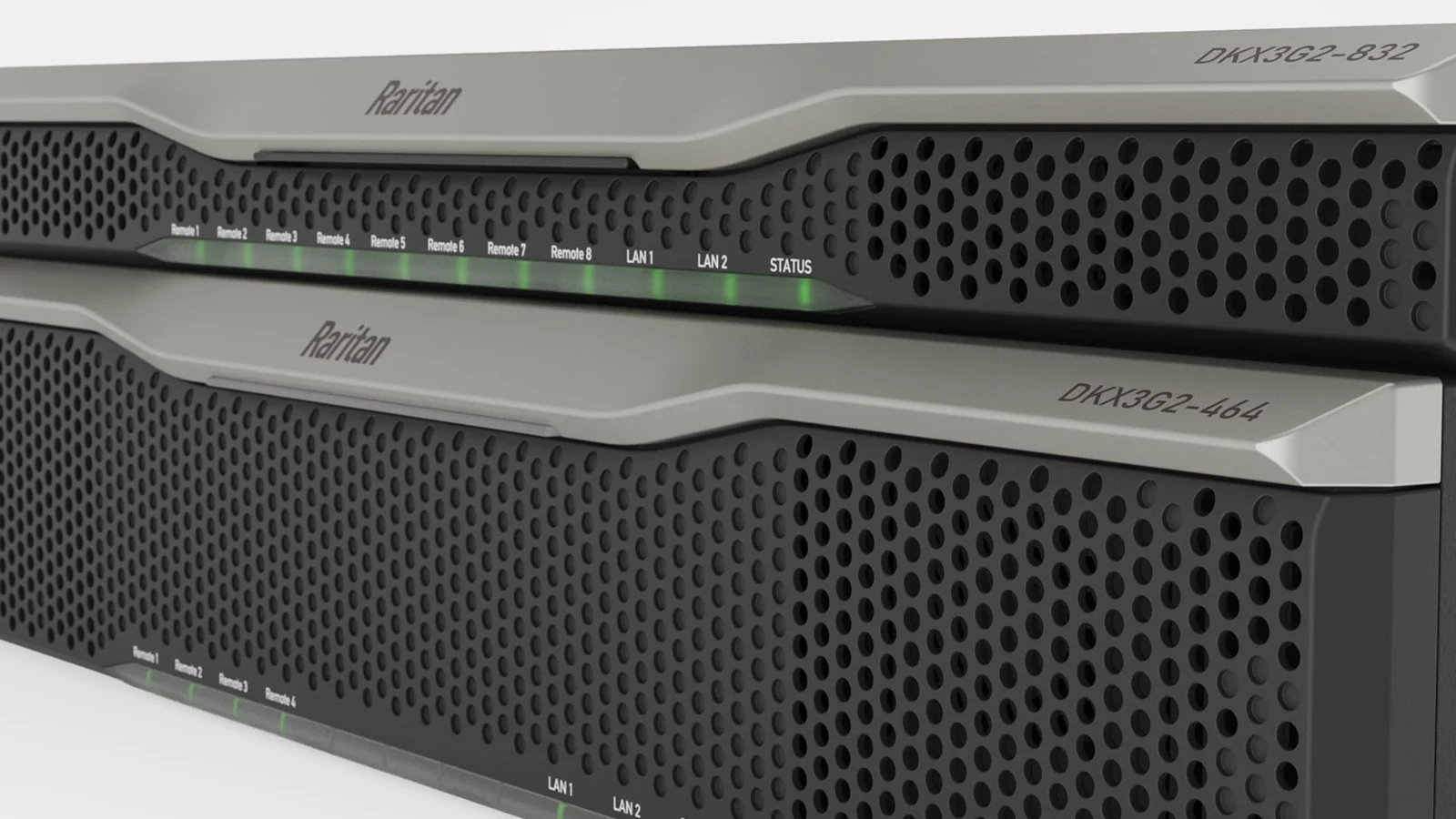 Raritan Dominion KX III G2 DKX3G2-832 and DKX3G2-464 enterprise KVM switches